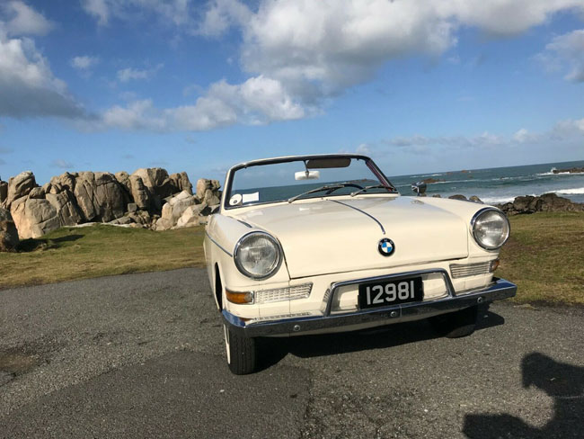 1962 BMW 700S Cabriolet by Baur on eBay