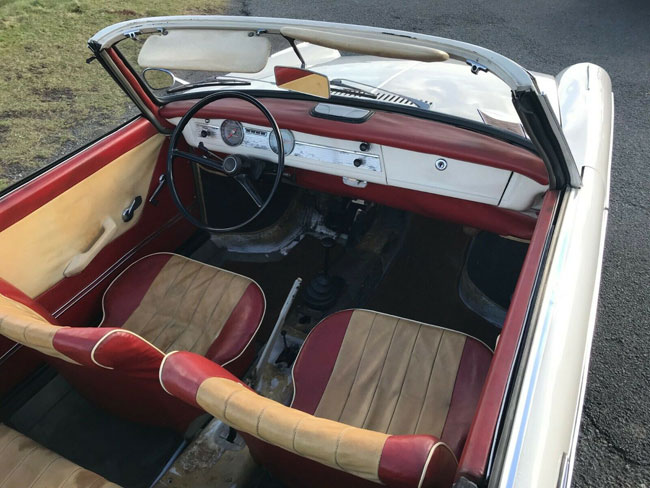 1962 BMW 700S Cabriolet by Baur on eBay