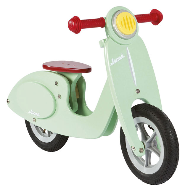 5. Janod Vespa-style balance scooter