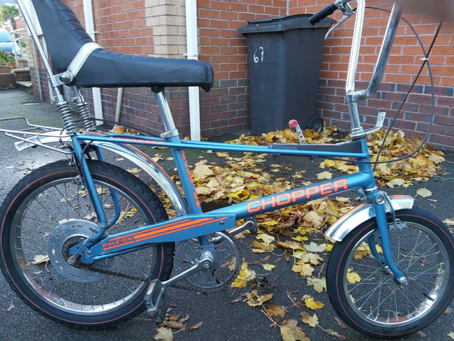 9. Vintage Raleigh Chopper