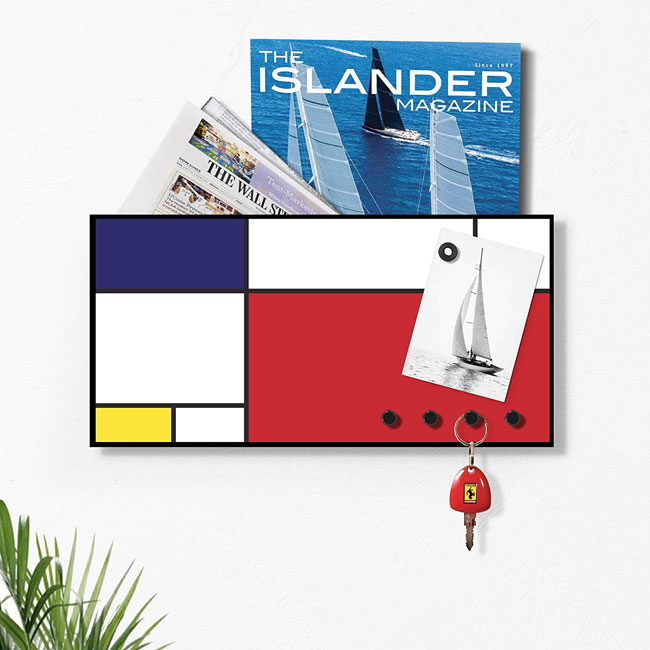 Mondrian wall organiser by Design Object