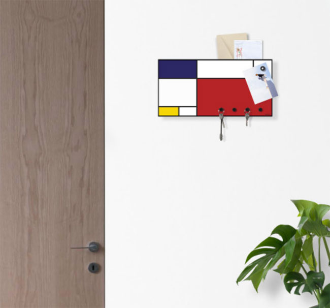 Mondrian wall organiser by Design Object
