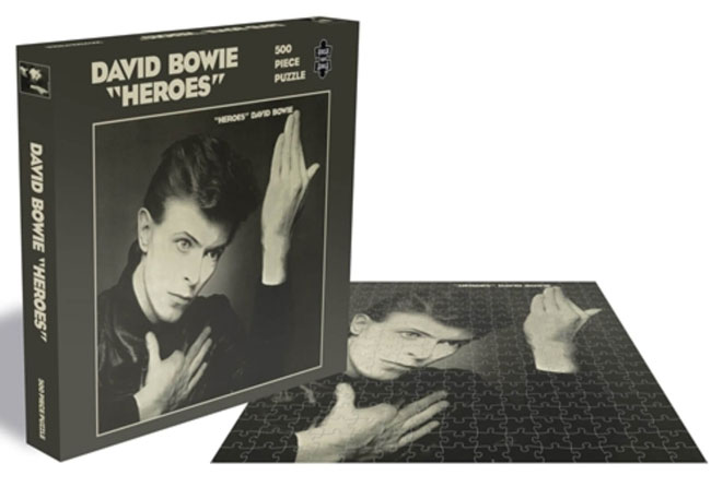 David Bowie album cover jigsaws by Zee