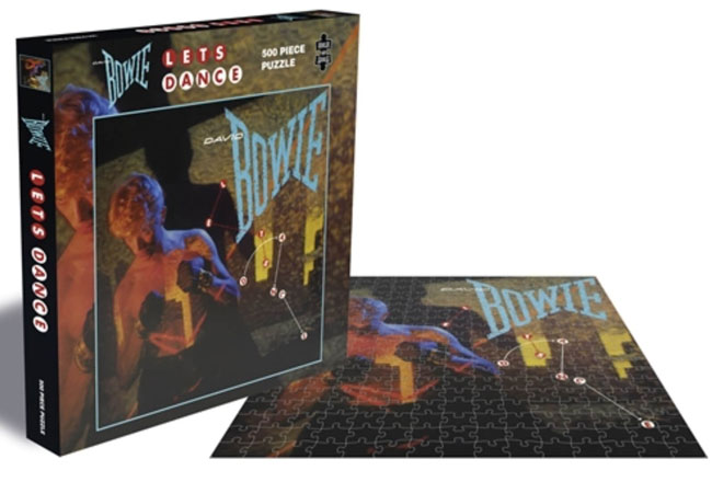David Bowie album cover jigsaws by Zee