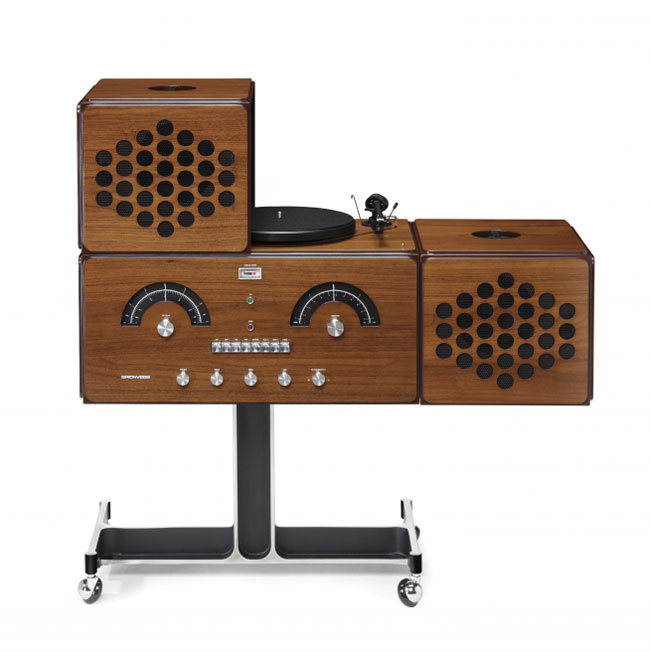 Limited edition 1960s Radiofonografo record player by Brionvega