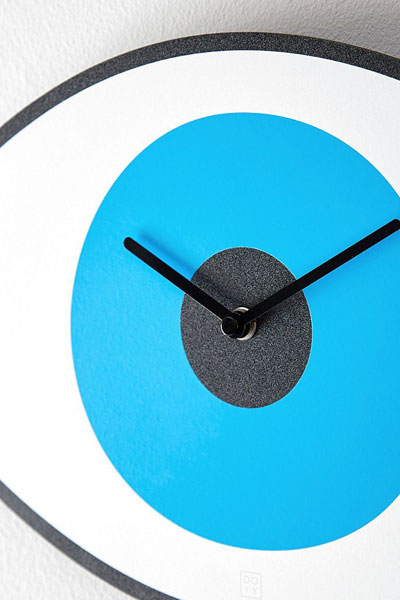 Pop art-style Eye Clock at Urban Outfitters