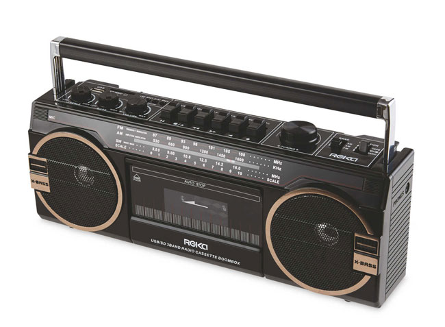 Reka budget retro boombox at Aldi