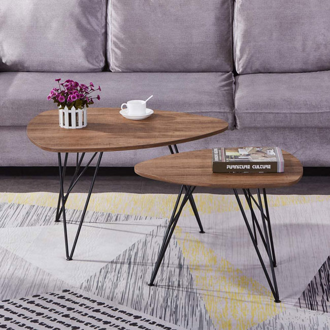 Goldfan budget midcentury modern coffee tables