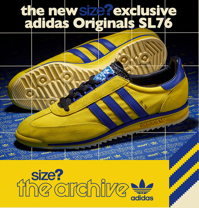 Archive Adidas SL76 trainers return in two colours - Retro to Go