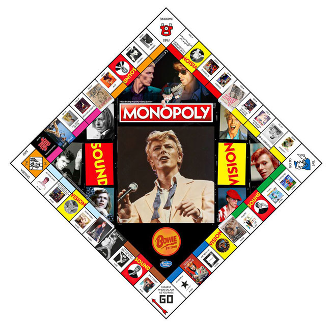 Monopoly David Bowie edition hits the shelves