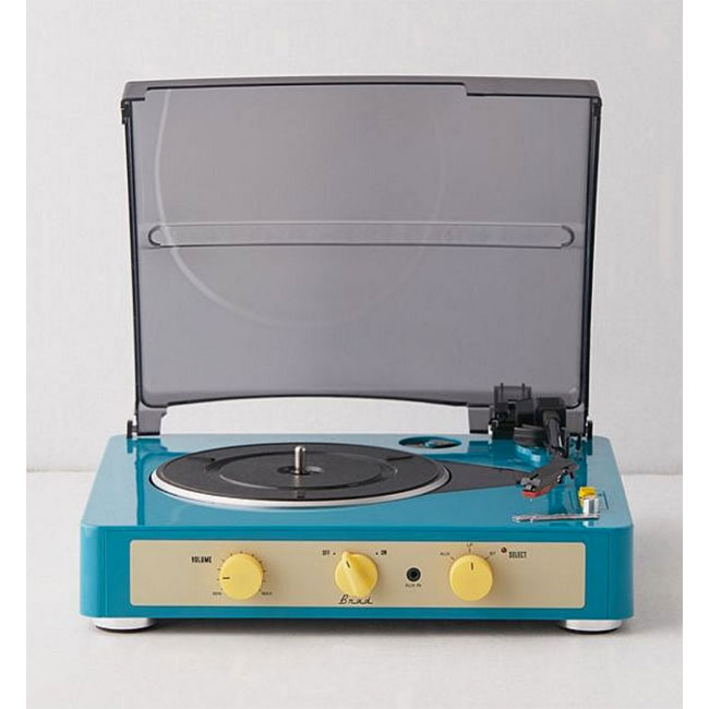 Gadhouse Brad retro record player with Bluetooth