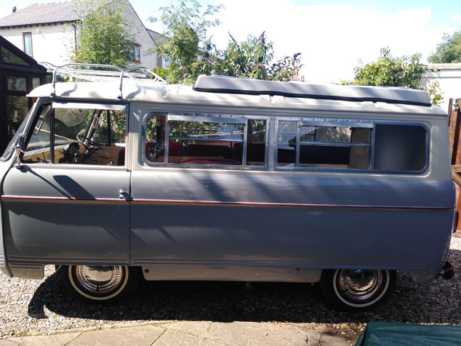 Original 1961 Commer Bluebird Moto Plus camper van