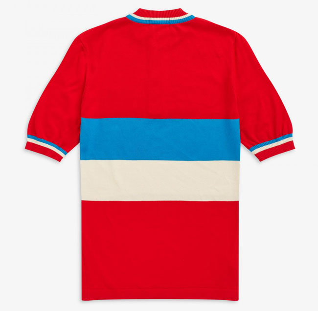 Original 1960s cycling tops reissued by Fred Perry