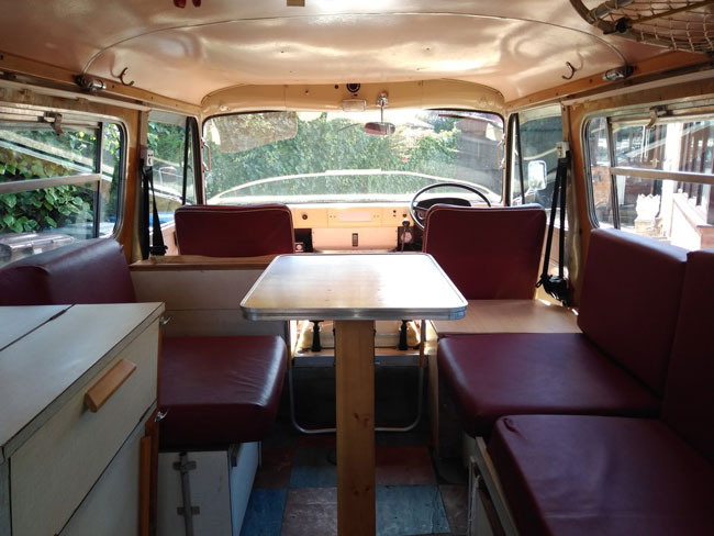 Original 1961 Commer Bluebird Moto Plus camper van