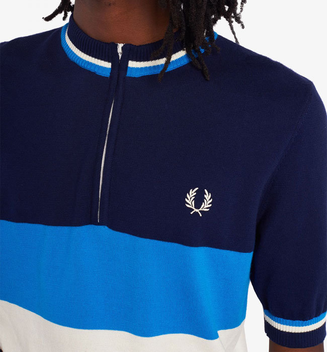 Original 1960s cycling tops reissued by Fred Perry