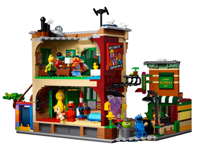 123 Sesame Street Lego Set hits the shelves