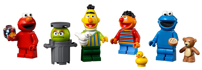 123 Sesame Street Lego Set hits the shelves