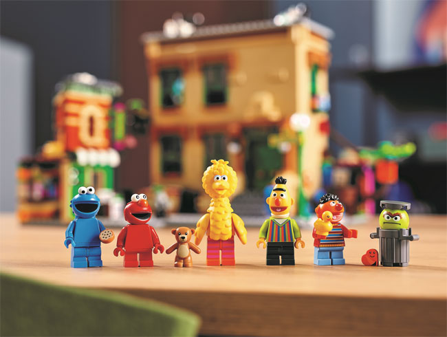 123 Sesame Street Lego Set hits the shelves