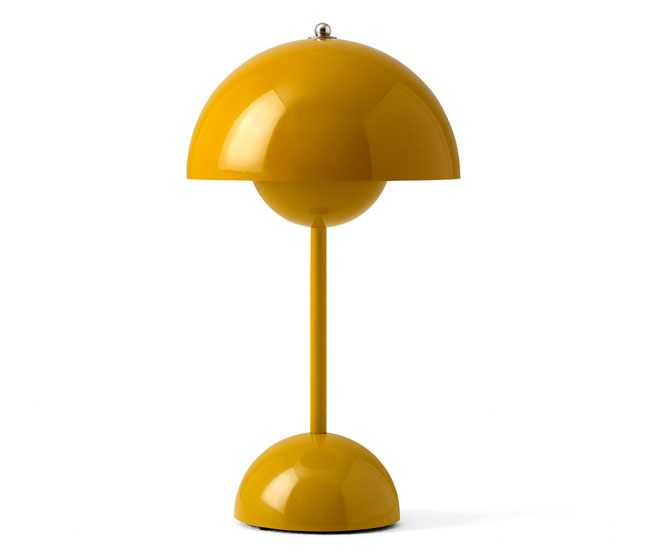 1960s Verner Panton portable Flowerpot Lamp