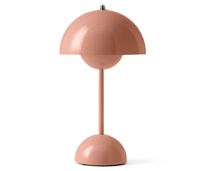 1960s Verner Panton portable Flowerpot Lamp