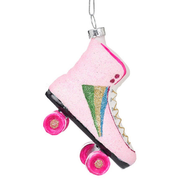 18. 1970s-style roller skate decoration by Sass and Belle