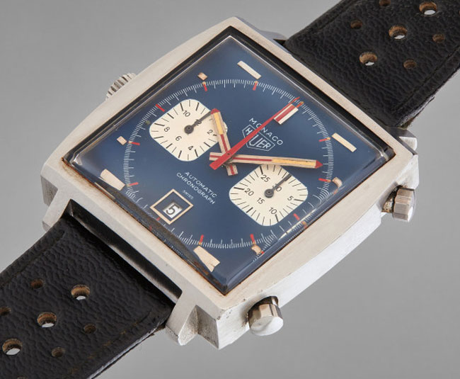 Steve McQueen’s Heuer Monaco watch goes up for auction