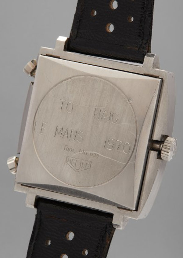 Steve McQueen’s Heuer Monaco watch goes up for auction