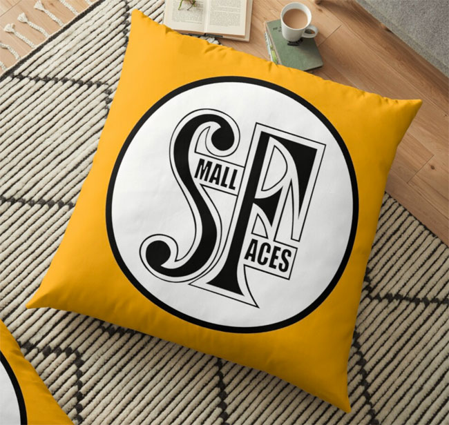 Indie, alternative and classic rock cushions by Rat Rock