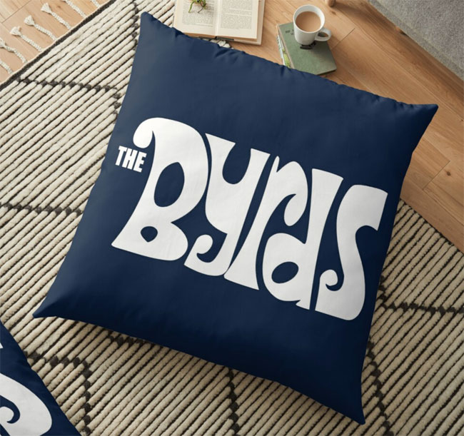 Indie, alternative and classic rock cushions by Rat Rock