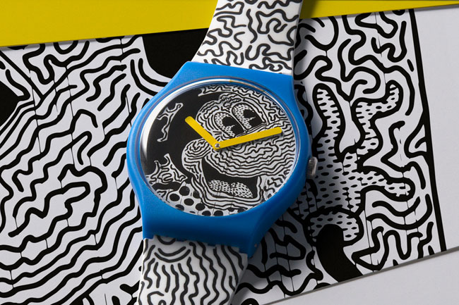 Keith Haring’s 1980s Disney Swatch watches reissued