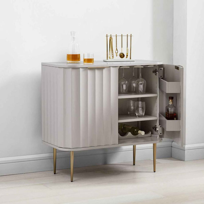 13. Vivien retro bar cabinet at West Elm