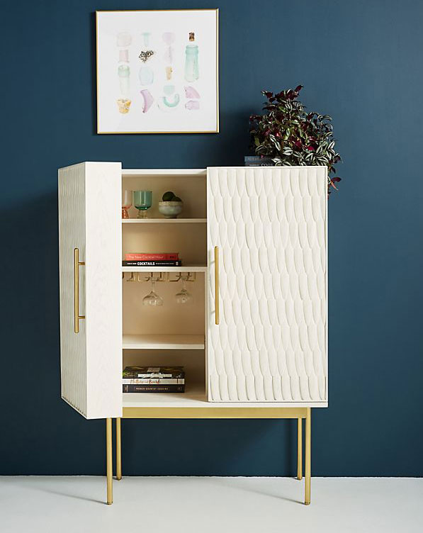 18. Bethan Gray bar cabinet at Anthropoligie