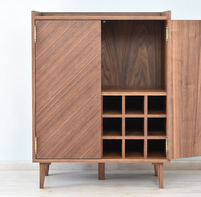 20. Handmade retro bar cabinet by Soma Design