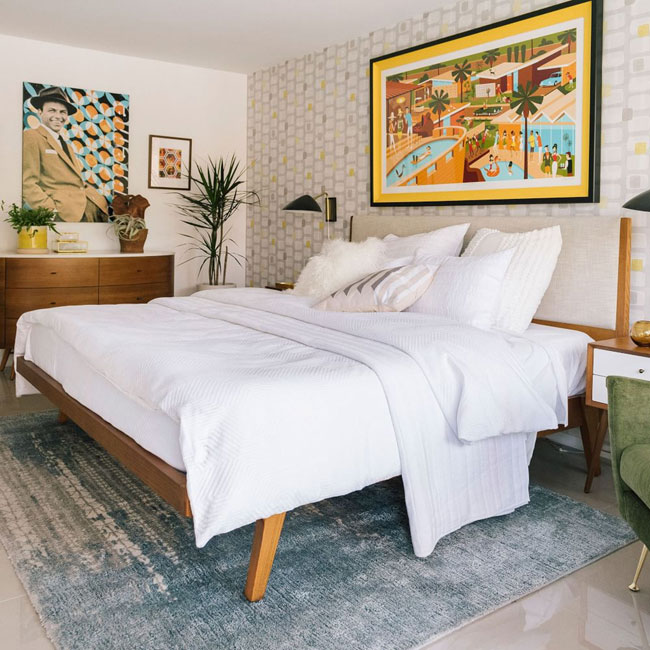 Get Mid Century Modern Bedroom Built In Bed
 Pics