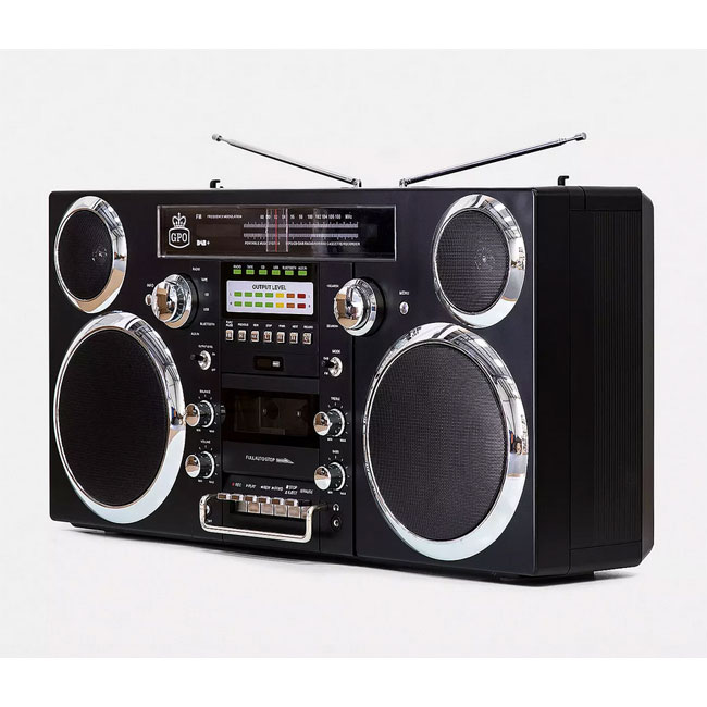 1980s revisited with the GPO Retro Brooklyn boombox