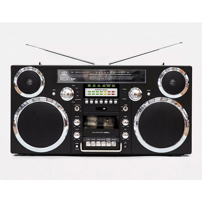 1980s revisited with the GPO Retro Brooklyn boombox