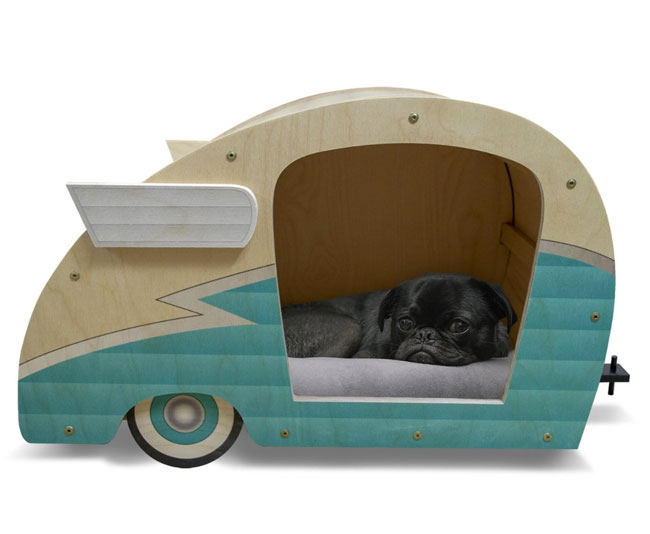 7. Retro 1950s pet caravan at Daydream HQ