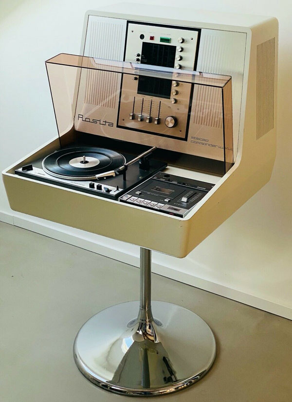 1970s Rosita Commander space age audio system on eBay