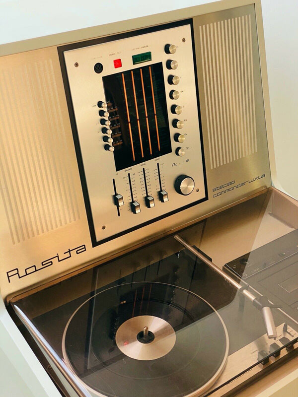 1970s Rosita Commander space age audio system on eBay