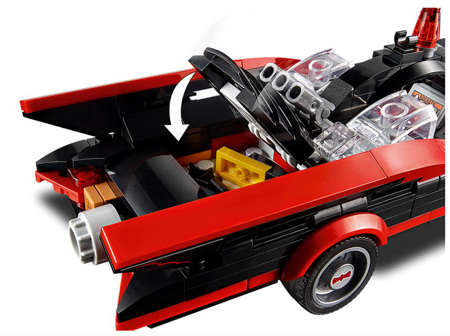 1966 Batman TV Series Batmobile Lego set unveiled