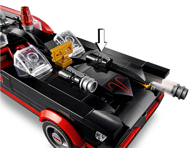 1966 Batman TV Series Batmobile Lego set unveiled