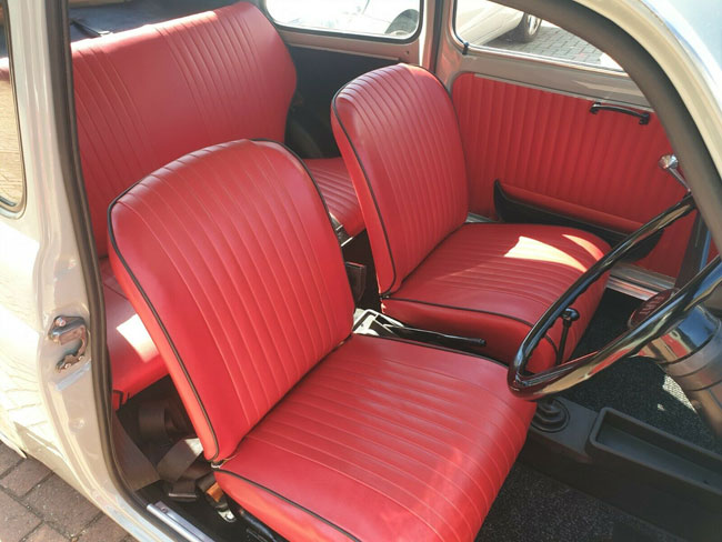 1972 Fiat 500 L Lusso car on eBay