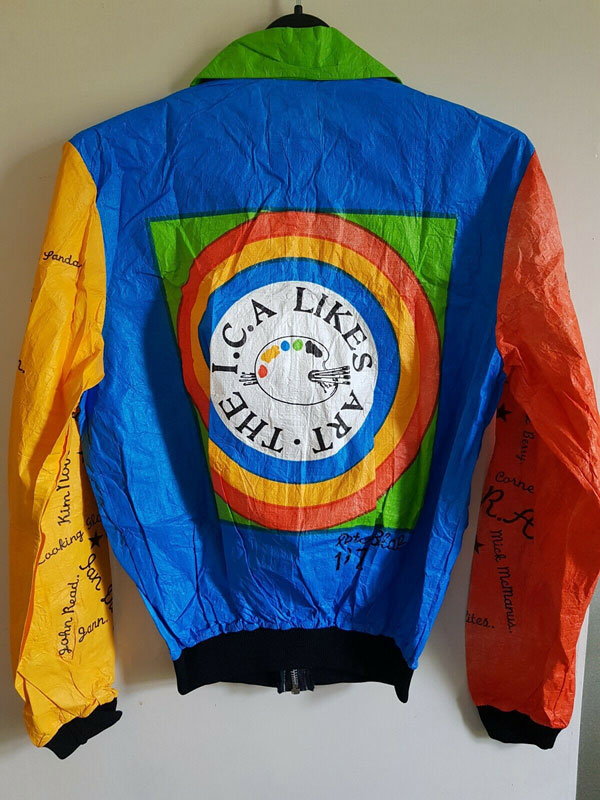 1970s Sir Peter Blake pop art jacket on eBay