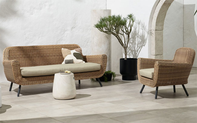 Jonah retro garden seating at Made