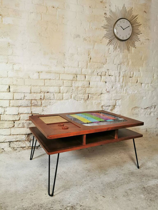 Retro TV coffee table by Cambrewood