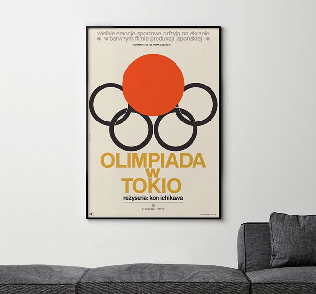 Midcentury modern typography prints by Bold Modern