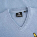 1980s Lyle & Scott x Stuarts London v-neck sweaters