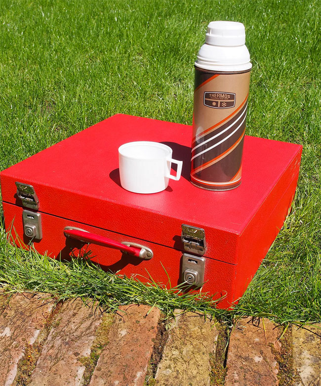 Urban Renewal vintage picnic hamper sets