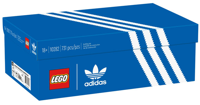 Limited edition Adidas Originals Superstar Lego set