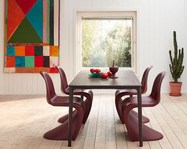 Vitra Panton chair returns in new retro shades